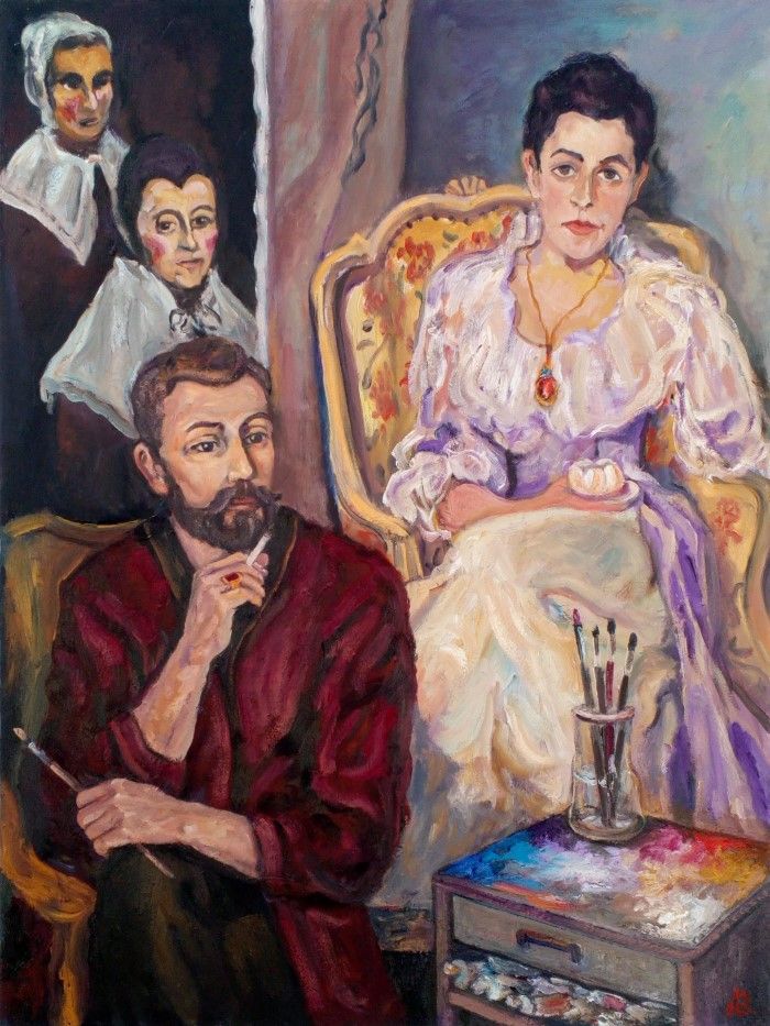 Зазеркалье картины. Андрей Аллахвердов Зазеркалье картины. Андрей Аллахвердов