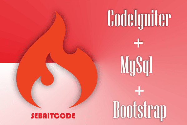 Cara Menghubungkan Codeigniter dan MySql Dengan Mudah, Codeigniter dengan mysql