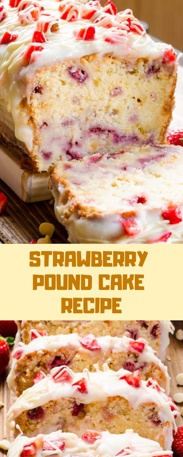 STRAWBERRY POUND CAKE RECIPE