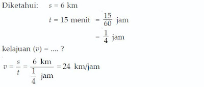 Contoh Soal Kelajuan Dan Kecepatan Rata Rata Beserta Konversi