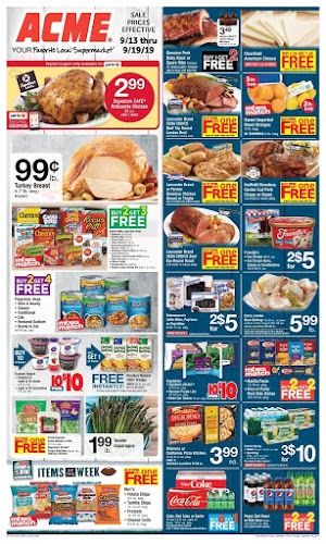 Acme Weekly Specials September 20 - 26, 2019