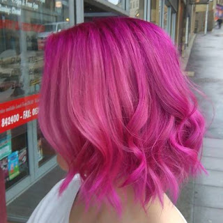 แบบสีผม Magenta แบบสีผม Magenta