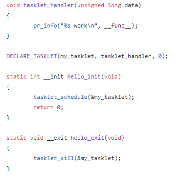 小小 bit 慢慢 go : new linux device driver - tasklet