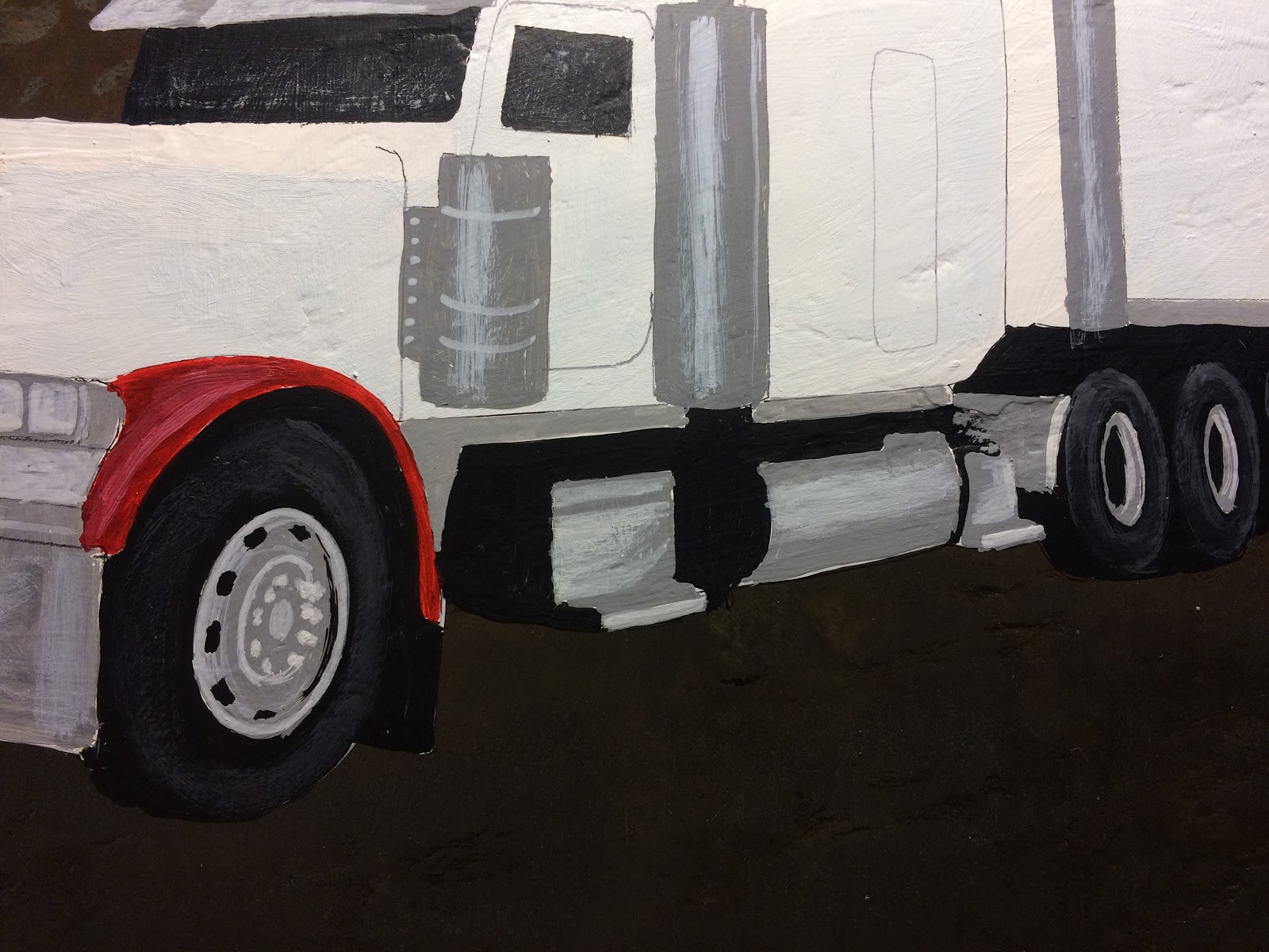 How to Paint A SemiTrailer Truck