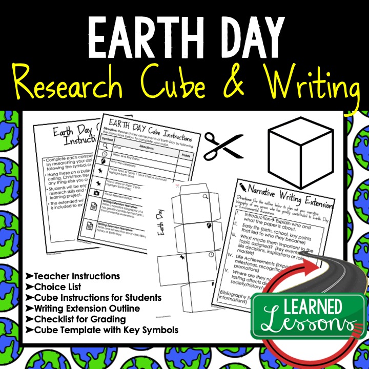 Earth Day Awareness Activities - Learned Lessons Teaching Materials