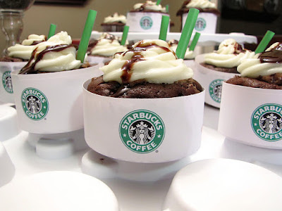 double chocolate chip frappuccino cupakes