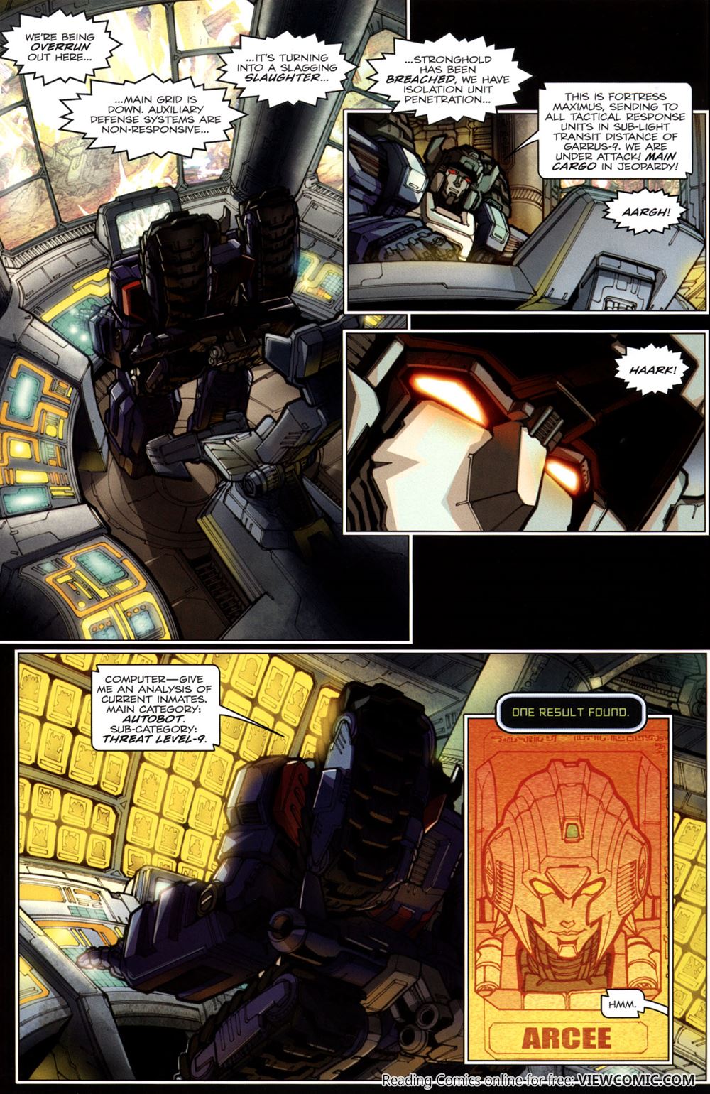 Transformers Spotlight Arcee (2008) Read All Comics Online For Free