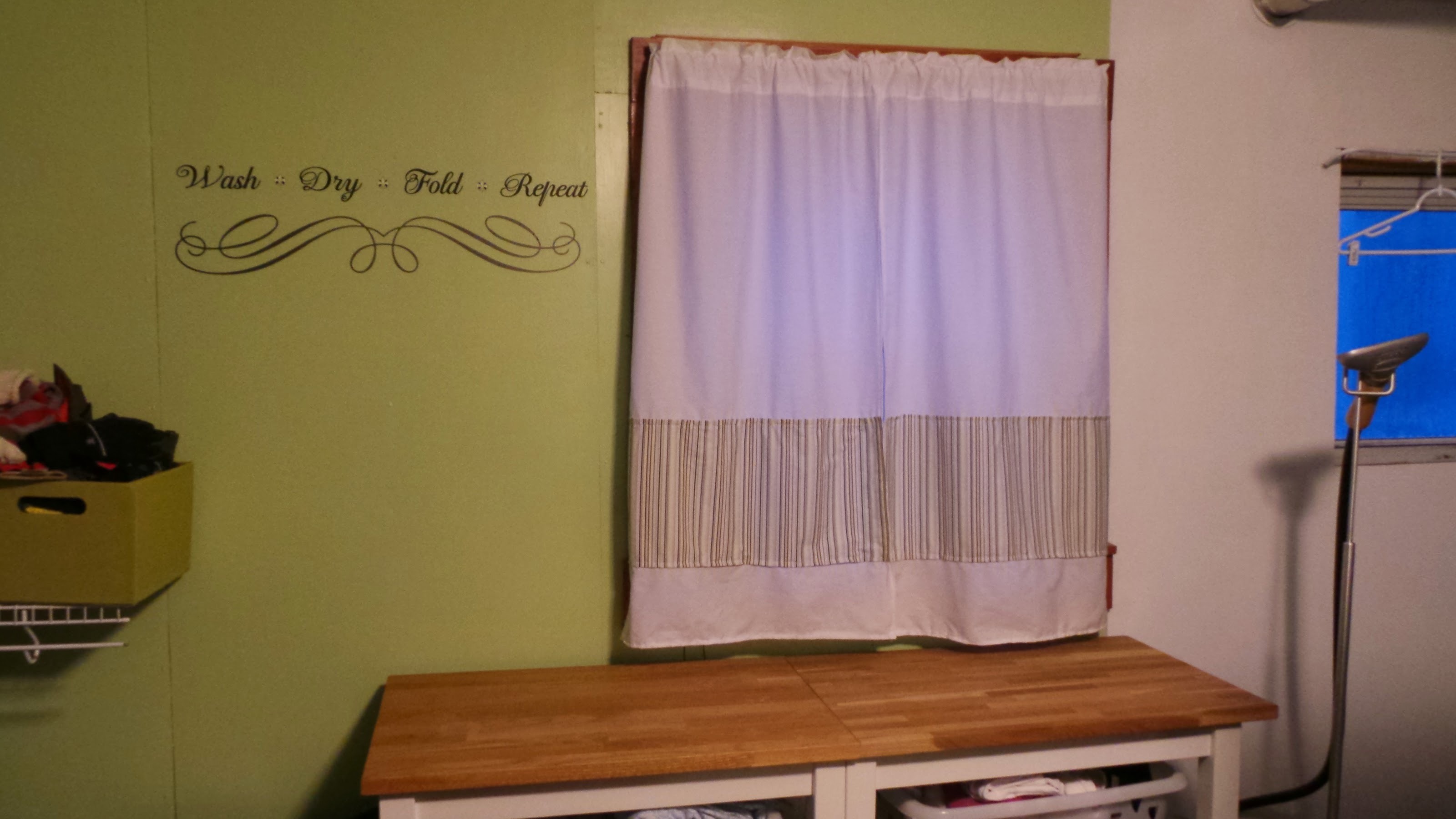 Sisters at a Distance DIY Curtains from A Flat Sheet