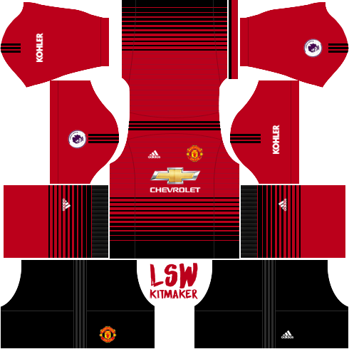 dream league soccer kits manchester united 2018