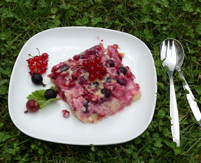 Clafoutis mit Johannisbeeren Clafoutis mit Johannisbeeren