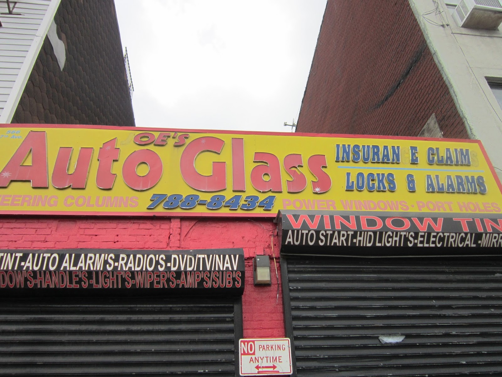 One More Folded Sunset Auto Shop