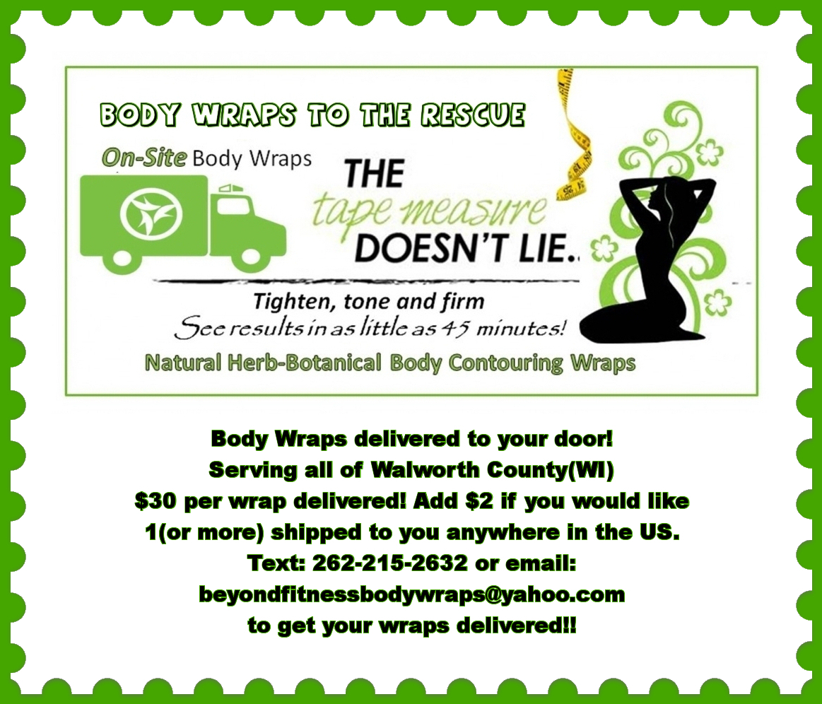 45 Minute Results with It Works Body Wraps Body Wraps to the Rescue
