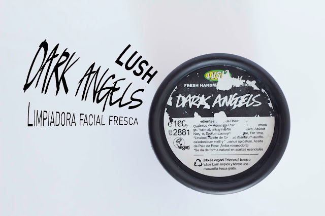 Dark Angels, la limpiadora fresca negra de Lush.