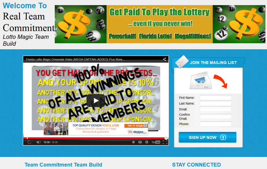  Jason Williams and the Florida Lotto Magic Team = Success!