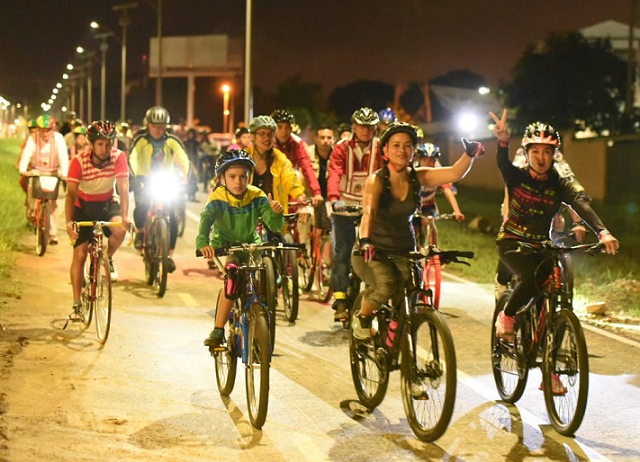 Navidad deportiva: Este viernes, ciclovía nocturna en Ibagué 