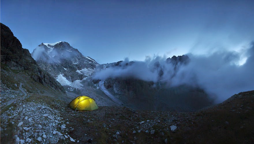 Arolla, 2,400m Valais Alps, Switzerland - I Am A Mountain Photographer And I Spent 6 Years Photographing My Tent In The Mountains
