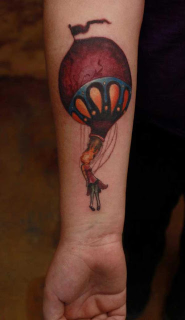 tatuagens de balões para as meninas tatuagens de balões para as meninas