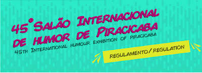 45th lnternational Humor Exhibition of Piracicaba 2018 Brazil