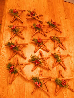 Nancy with the Laughing Face: Cinnamon Stick Stars