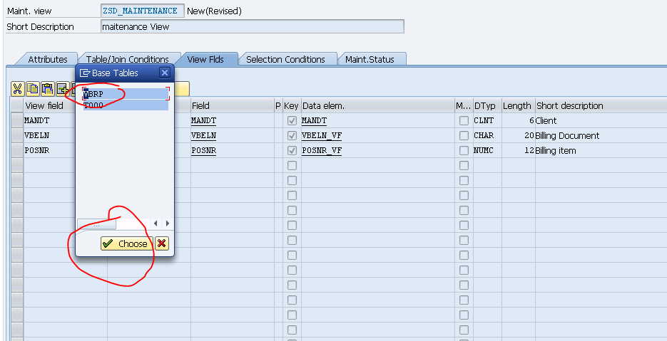 SAP TECH: Maintenance Views