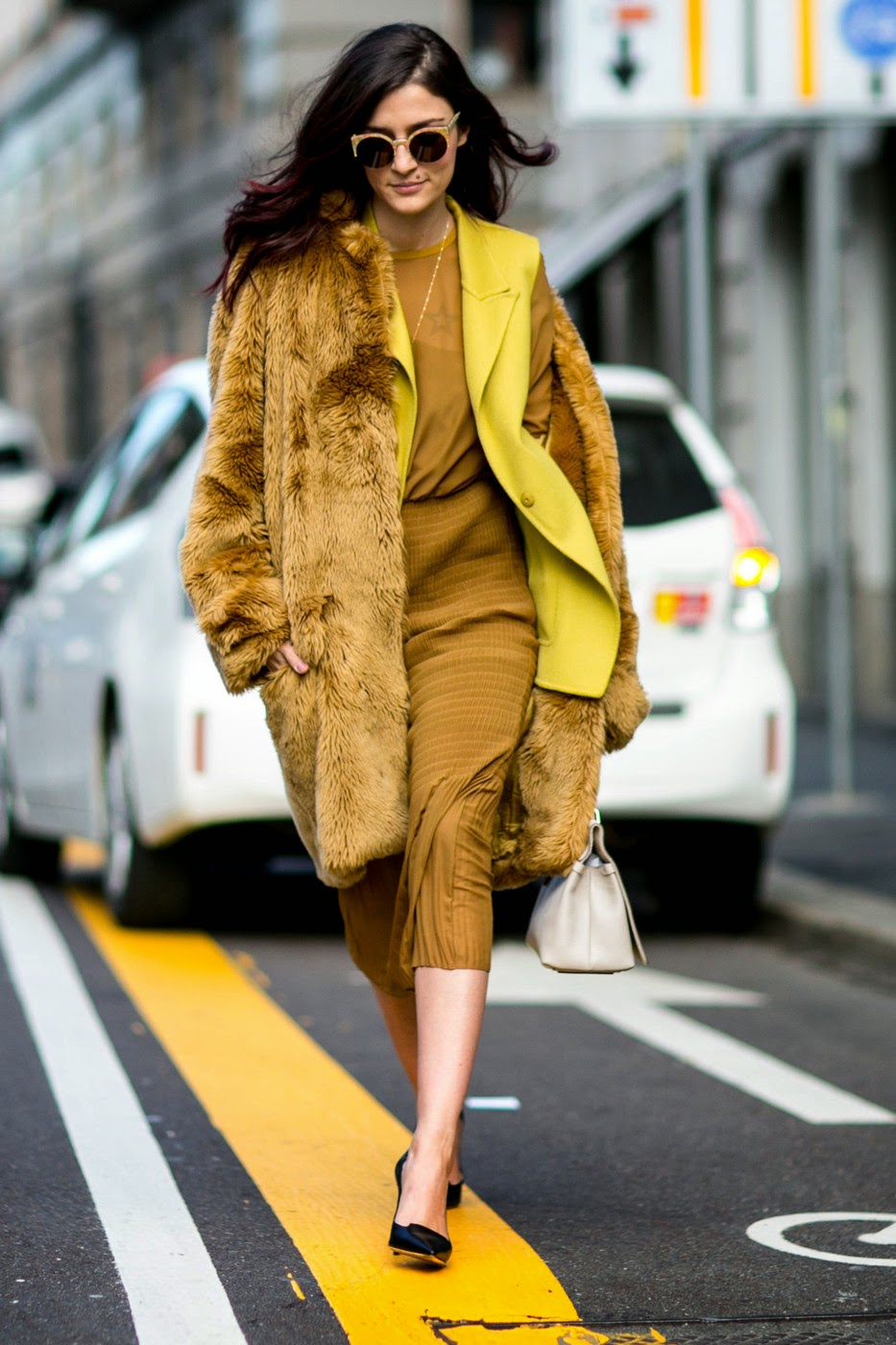Fashion Week Street Style Trend: Shades of Yellow - The Front Row View