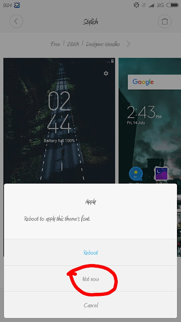 Cara mudah pasang Custom Font di MIUI 9