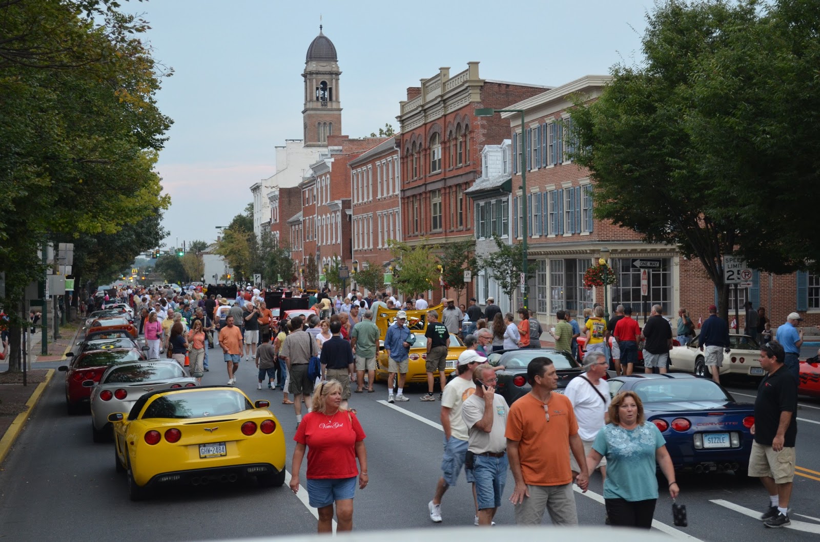Vette Vues Magazine Blog Downtown Carlisle Comes Alive with Corvettes