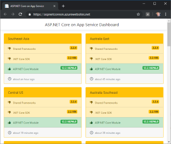 ASP.NET Core in App Service