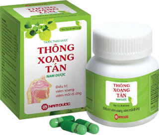 Thuốc điều trị viêm xoang Thông xoang tán Nam Dược