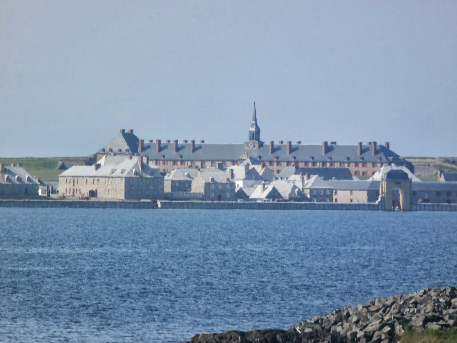 Fortress Louisbourg in the Morning Mist
