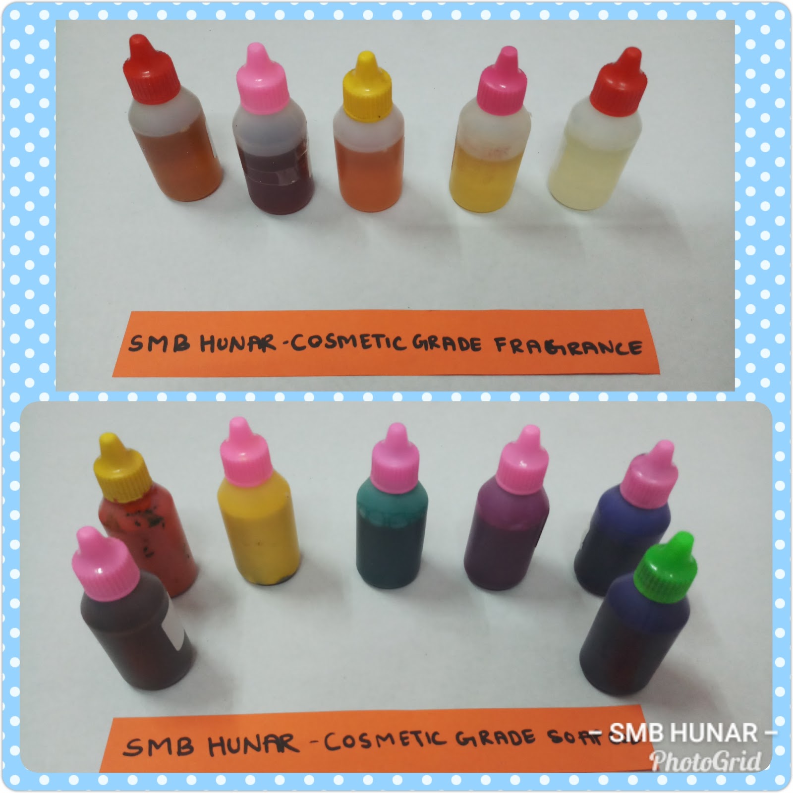 SMB HUNAR Soap MakingFragrance & Colors (video2)