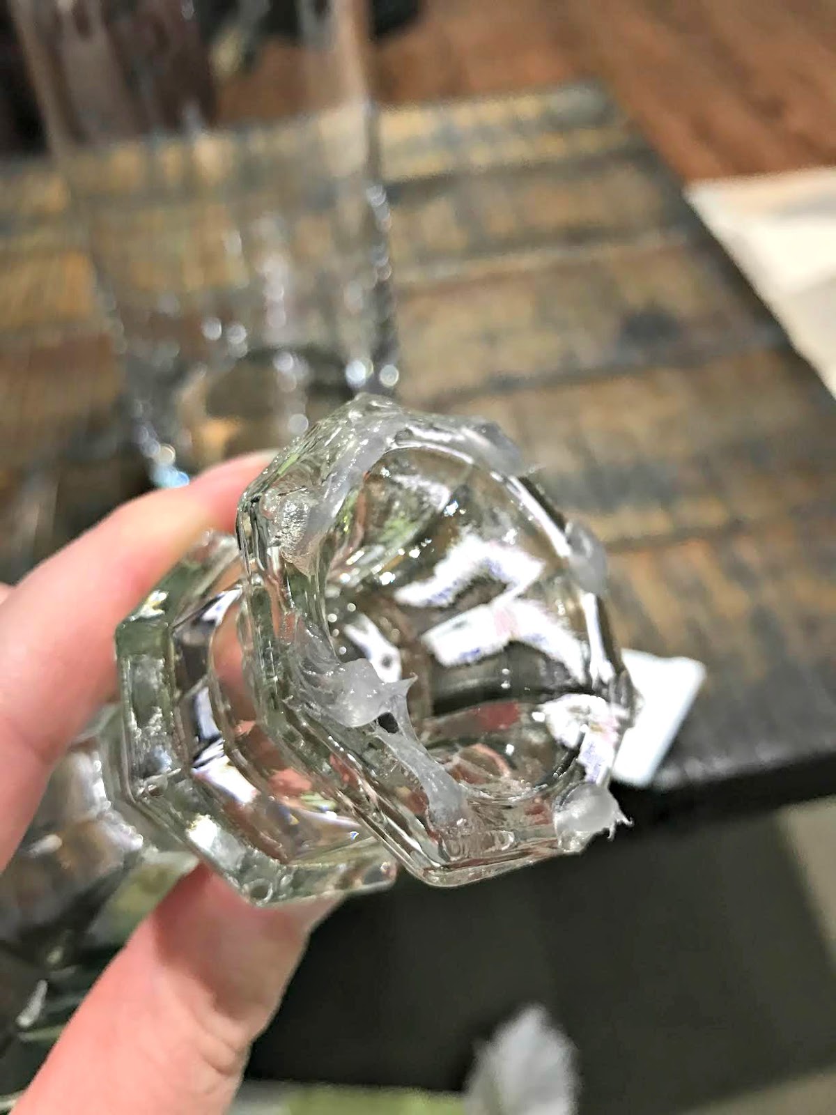 how to make your own glass pedestal candles