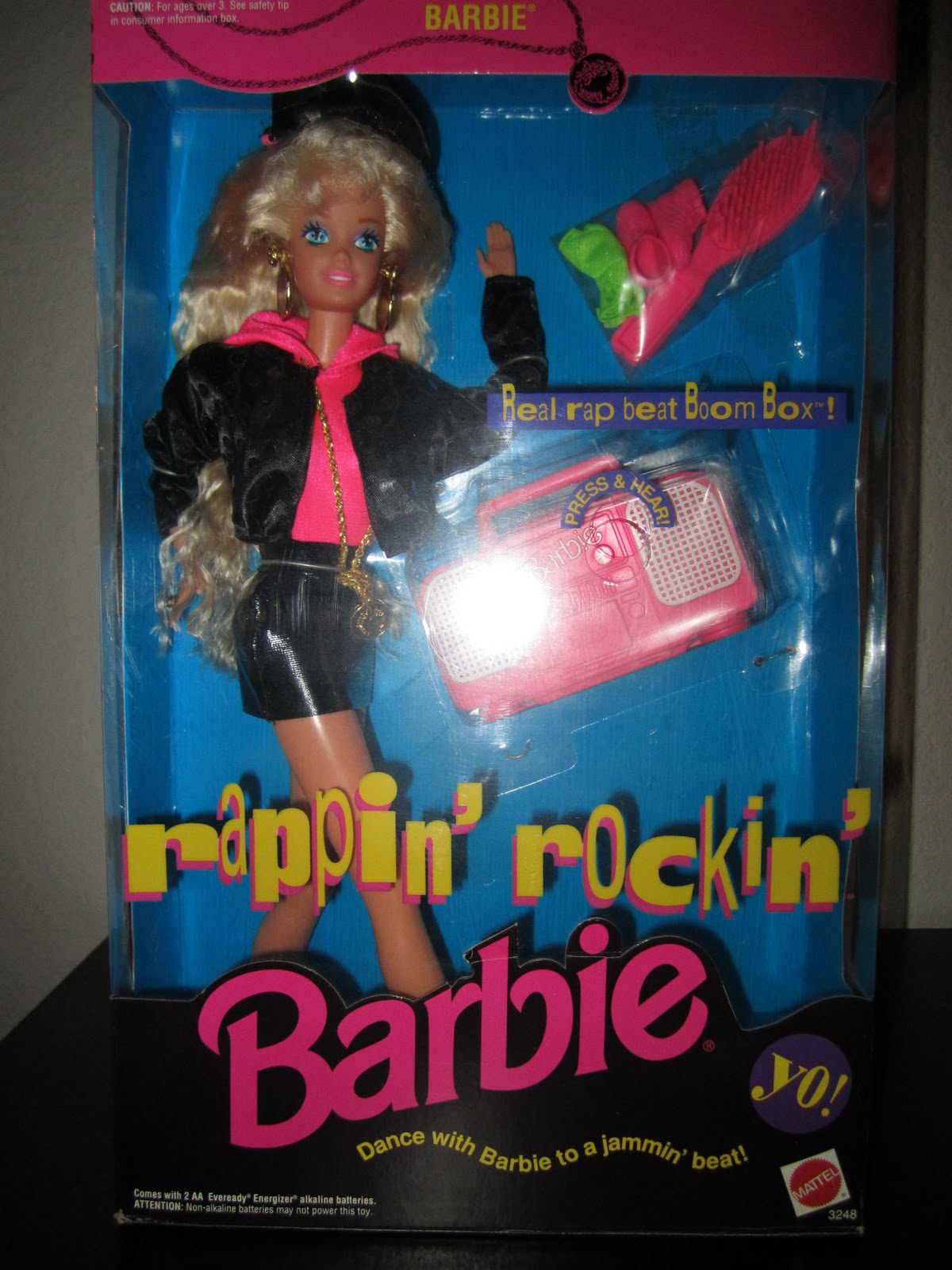 Diary of a Dorkette: Toy Chest Tuesday! Rappin' Rockin' Barbie!