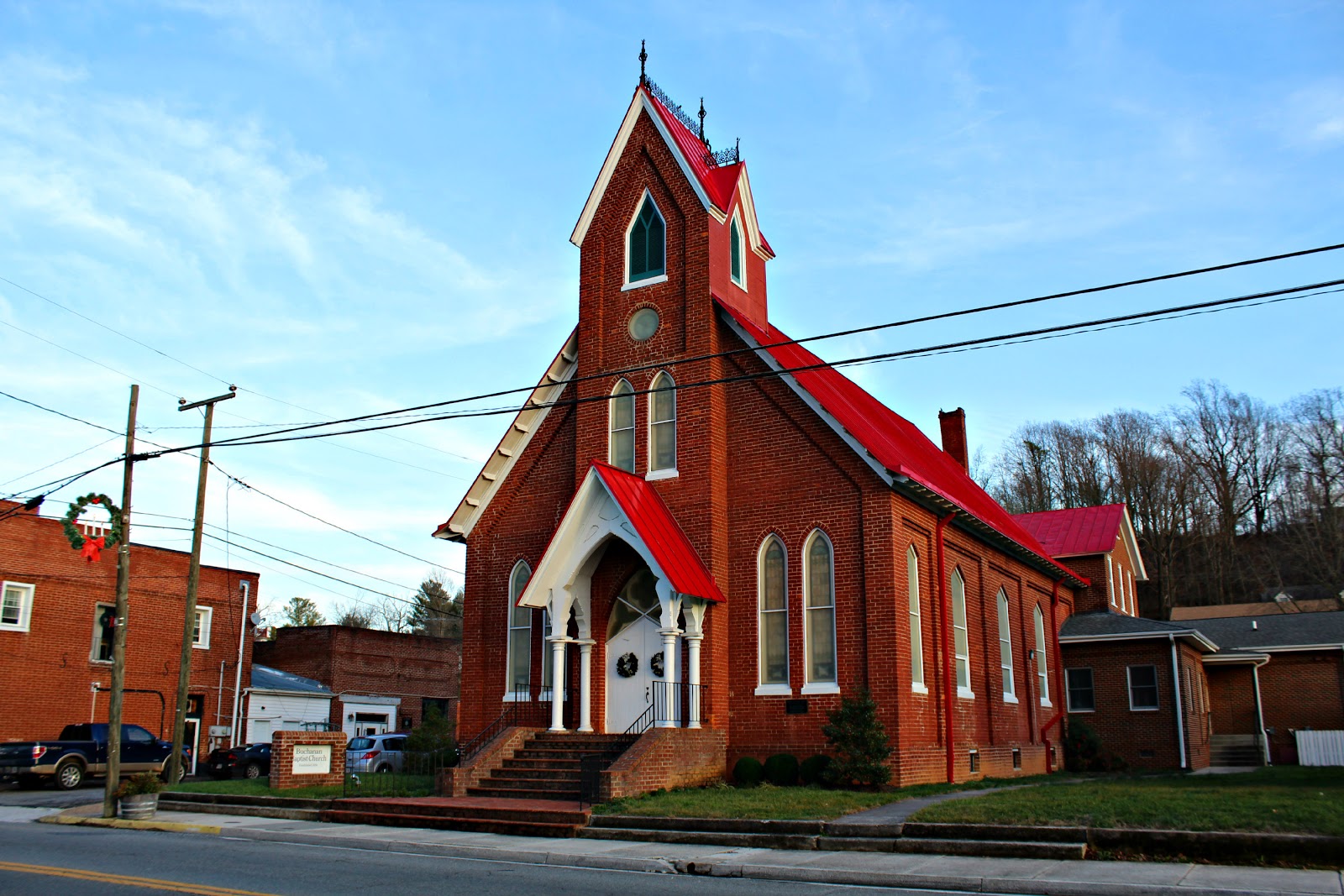 Around Roanoke, VA (A Daily Photo Blog) A House & A Church In Buchanan