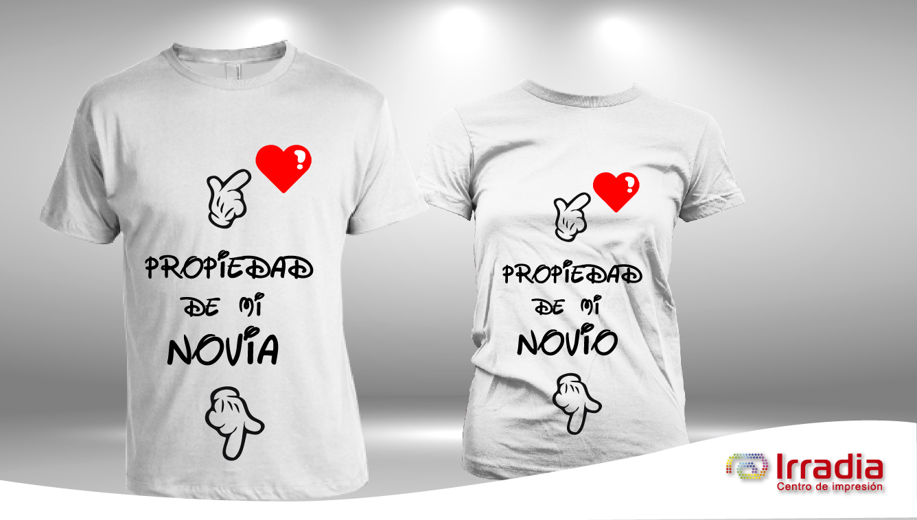playeras personalizadas para mi novio