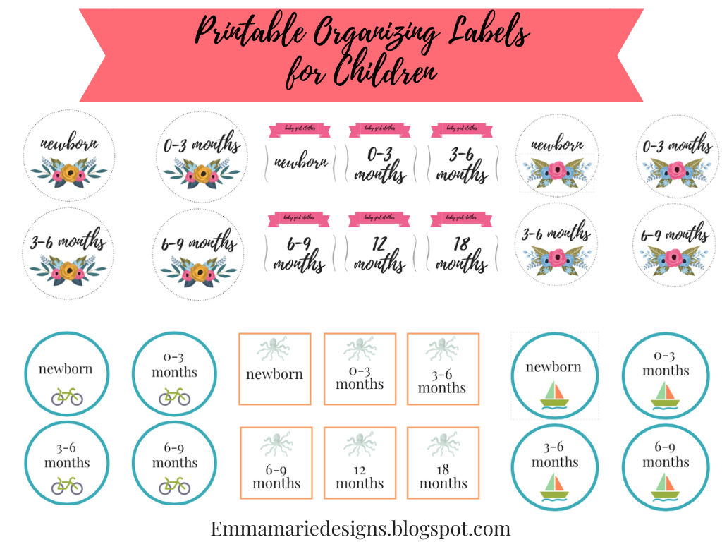 Free Printable Clothing Labels