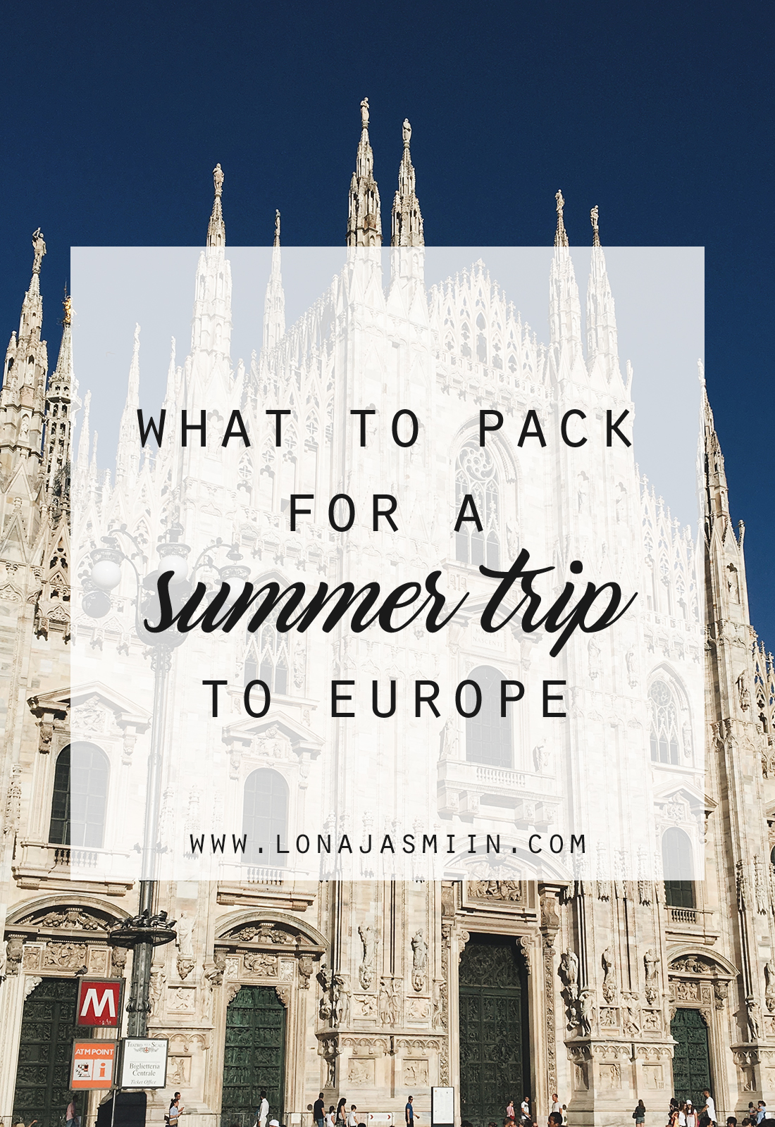 summer trip ideas europe