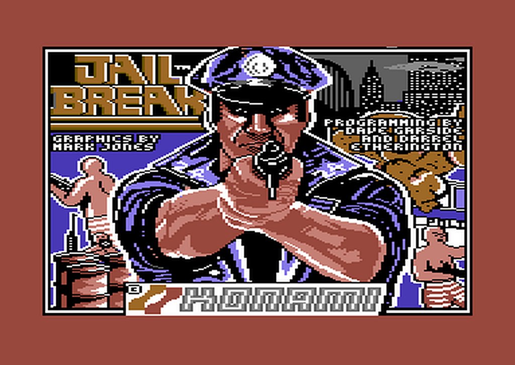 Indie Retro News: Jail Break - Genre defining Konami shooter fixed for C64s