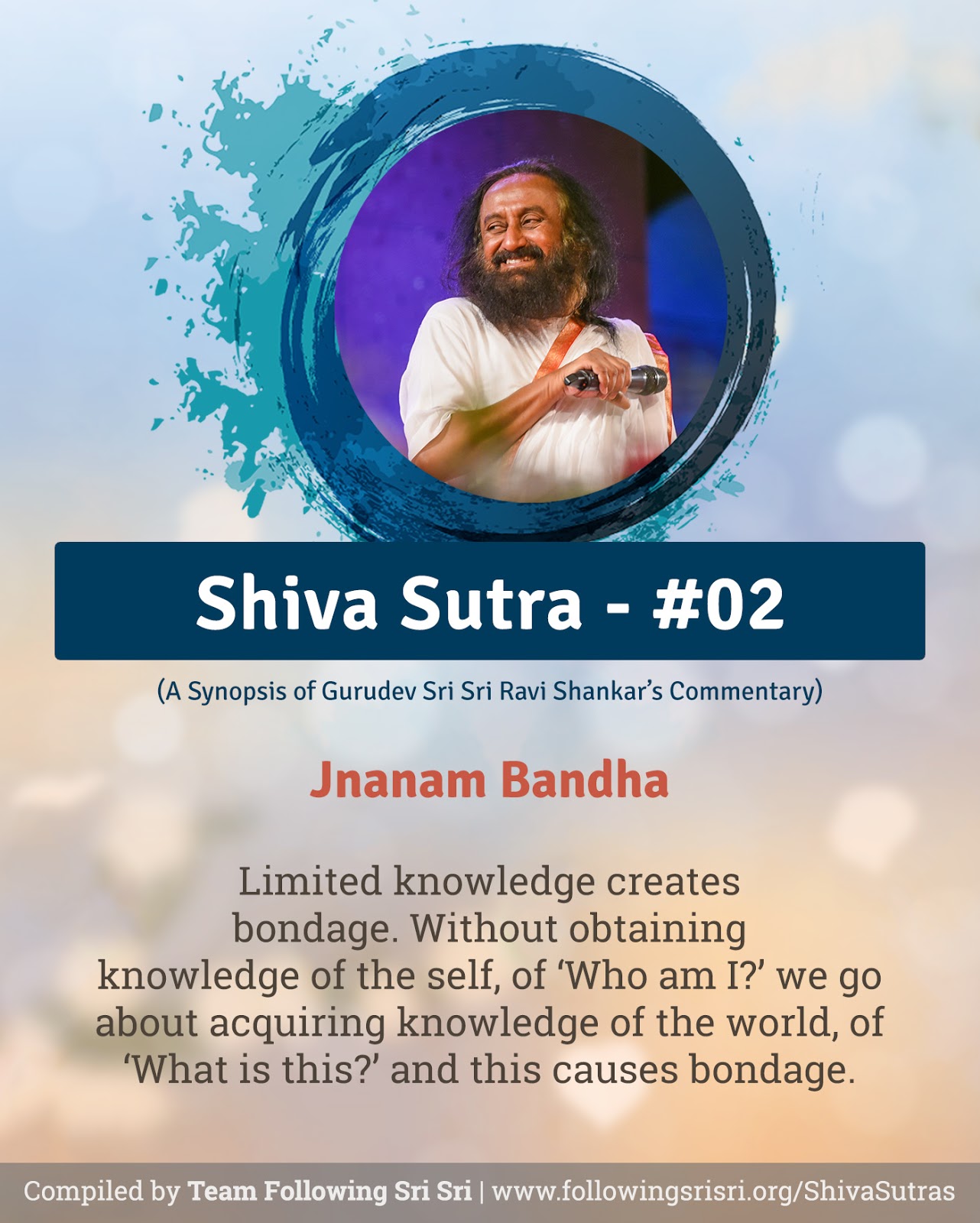 Shiva Sutras - Sutra 2