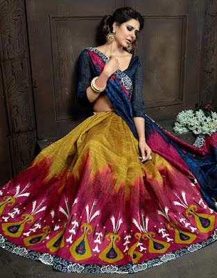 Latest Bhagalpuri Sari Designs
