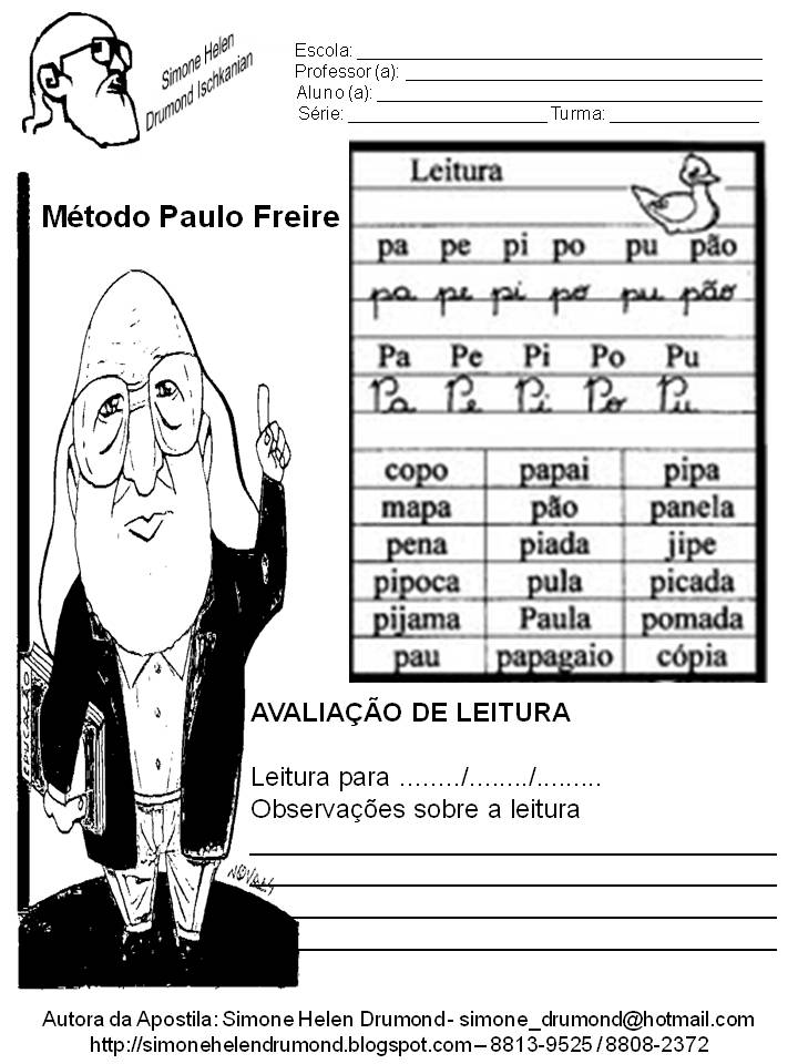 Simone Helen Drumond Paulo Freire para