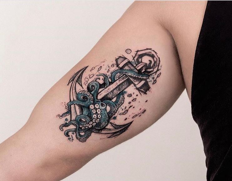 10. Anchor Tattoo - wide 2