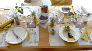 Cómo decorar la mesa de forma especial, delicada y sostenible