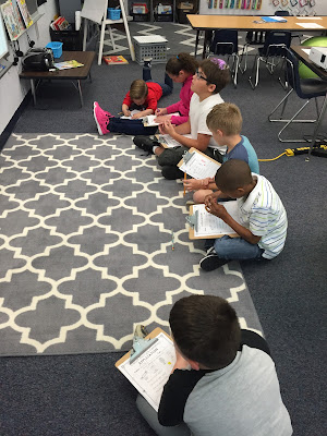 Flexible Seating in a First Grade Classroom