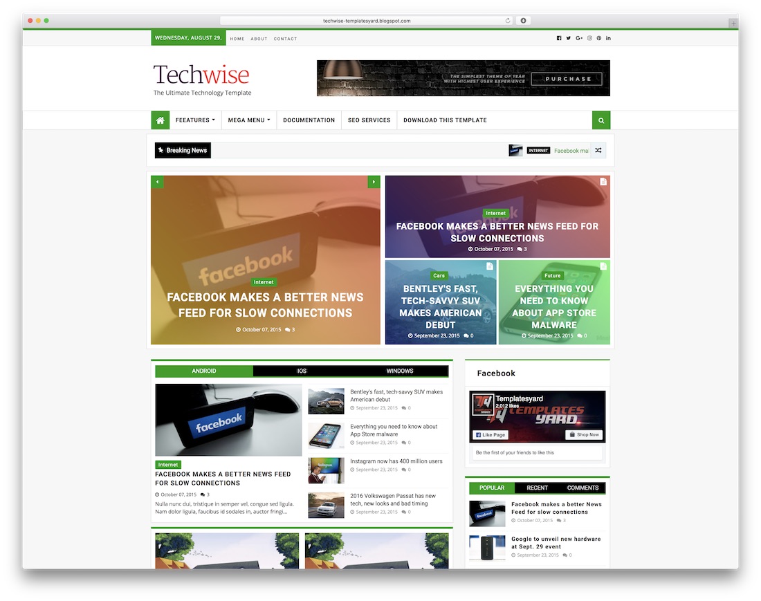 10 Best Free Blogger Templates To Create A Beautiful Blog Or Magazine ...