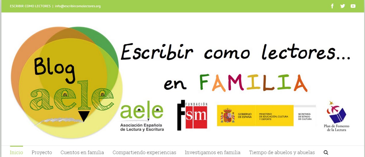 ESCRIBIR COMO LECTORES EN FAMILIA