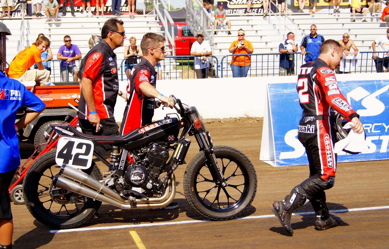 Stu's Shots R Us AMA Flat Track Inside the Howerton MotorsportsEaken