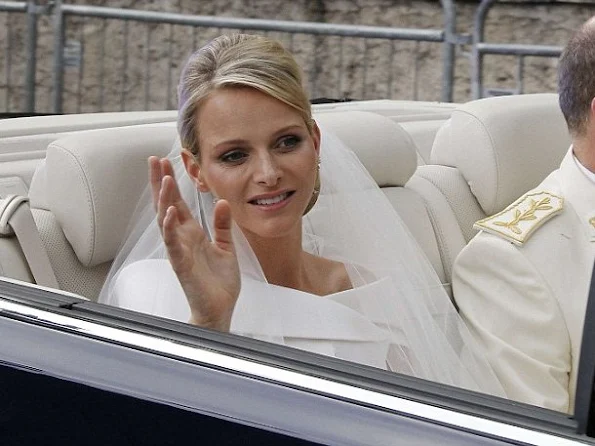 Happy 5th wedding anniversary to Prince Albert and Princess Charlène of Monaco. Princess Gabriella, Prince Jacques