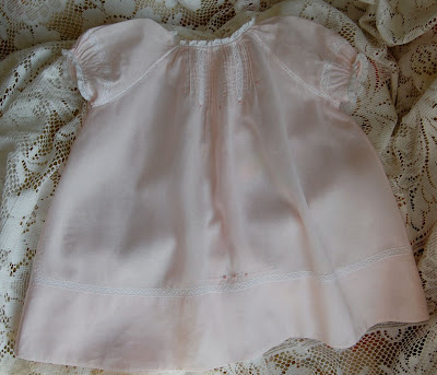 The Old Fashioned Baby Sewing Room: Pink Baby Rose Dress