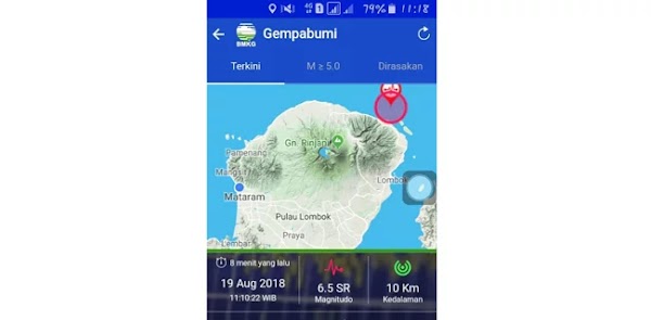 Warga Bali Rasakan Guncangan Gempa NTB Terbaru